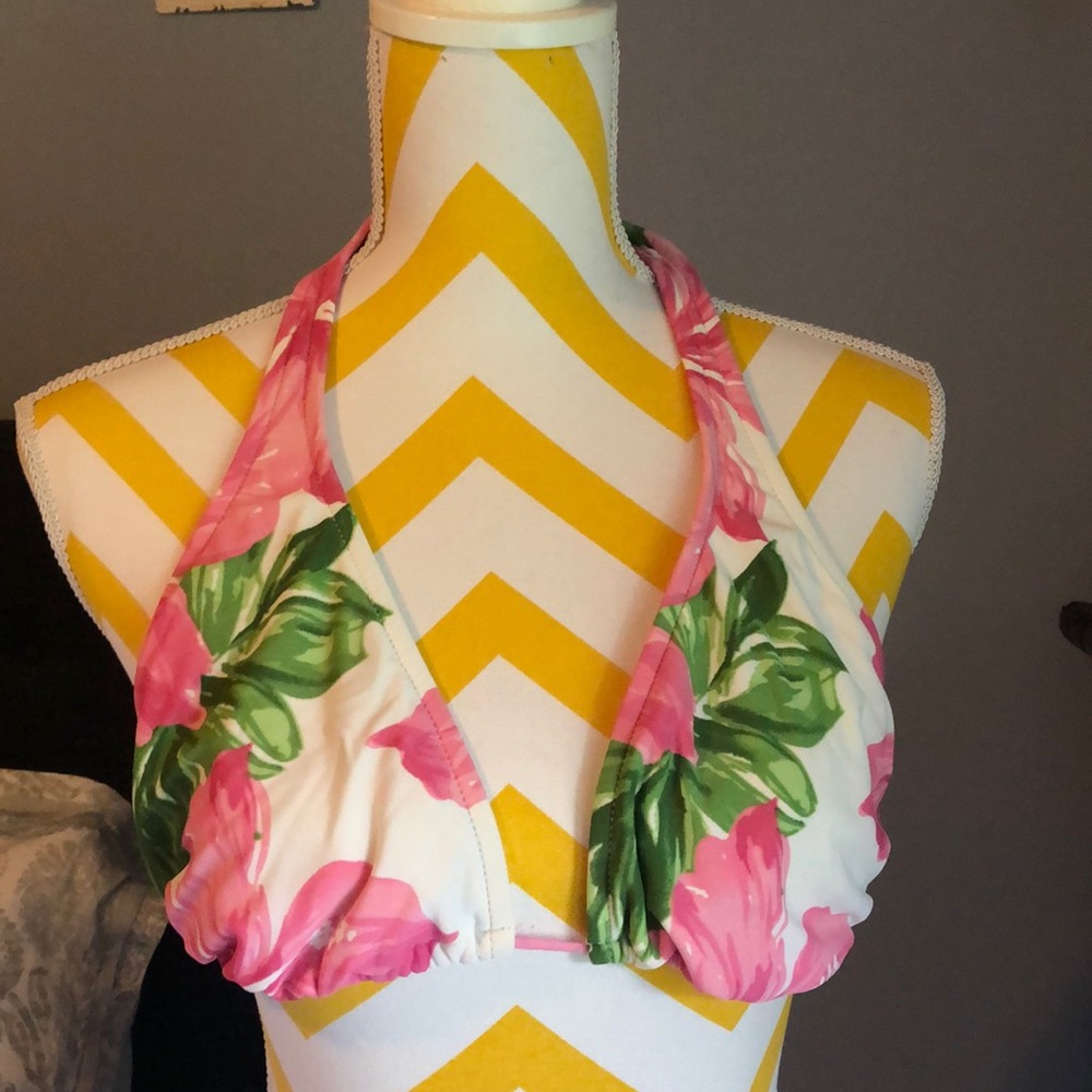 Flower Bathing Suit Top